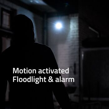 Hombli Solar 2K öryggismyndavél - Svört