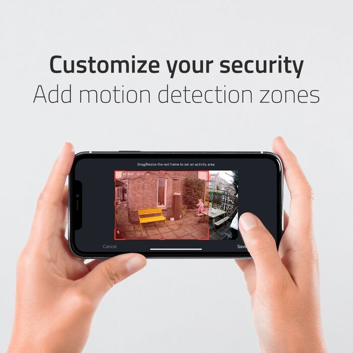 Hombli Solar 2K öryggismyndavél - Svört