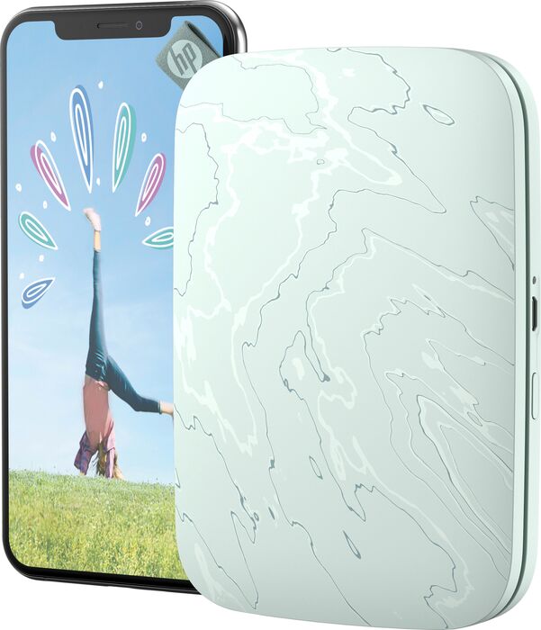 HP Sprocket Select Eclipse ferðaljósmynda prentari