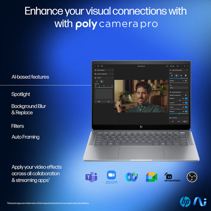 HP OmniBook Ultra 14 AI9/32/1TB 14" fartölva