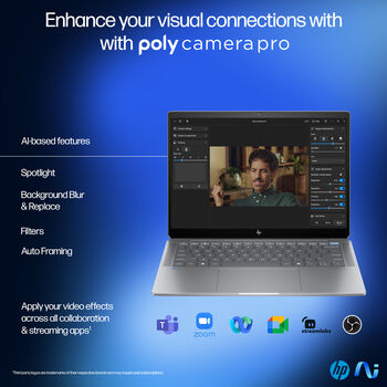 HP OmniBook Ultra 14 AI9/32/1TB 14" fartölva
