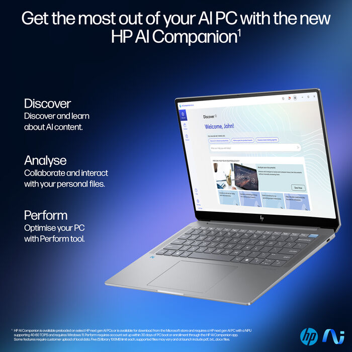 HP OmniBook Ultra 14 AI9/32/1TB 14" fartölva