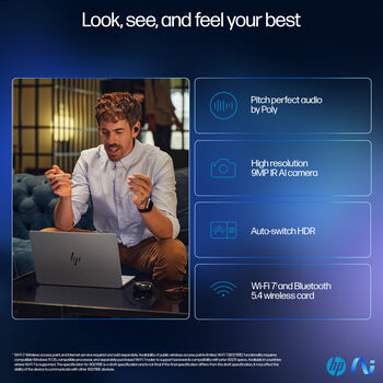 HP OmniBook Ultra 14 AI9/32/1TB 14" fartölva