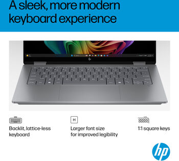 HP OmniBook X Flip AI7/32/512 GB 14" fartölva - Silfur