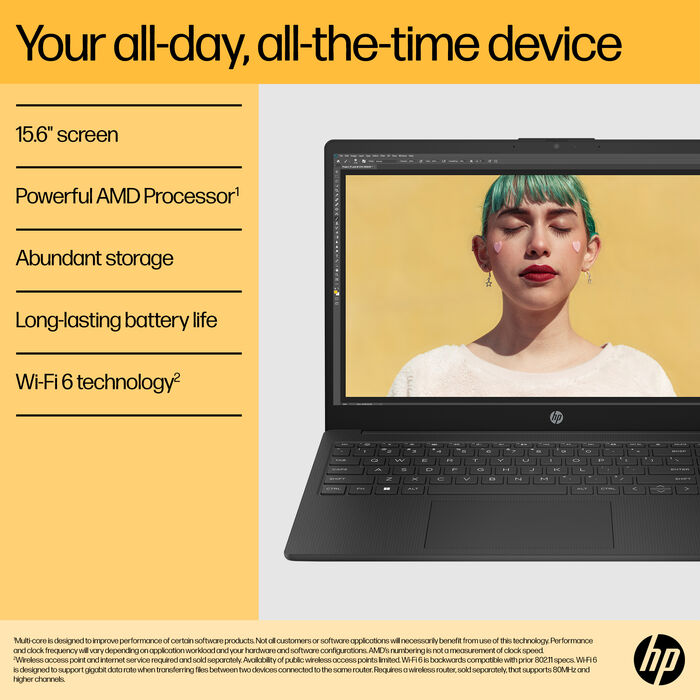 HP R3/8/128 GB 15.6" fartölva