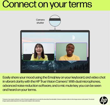 HP i3/8/128 15,6" fartölva - Svört