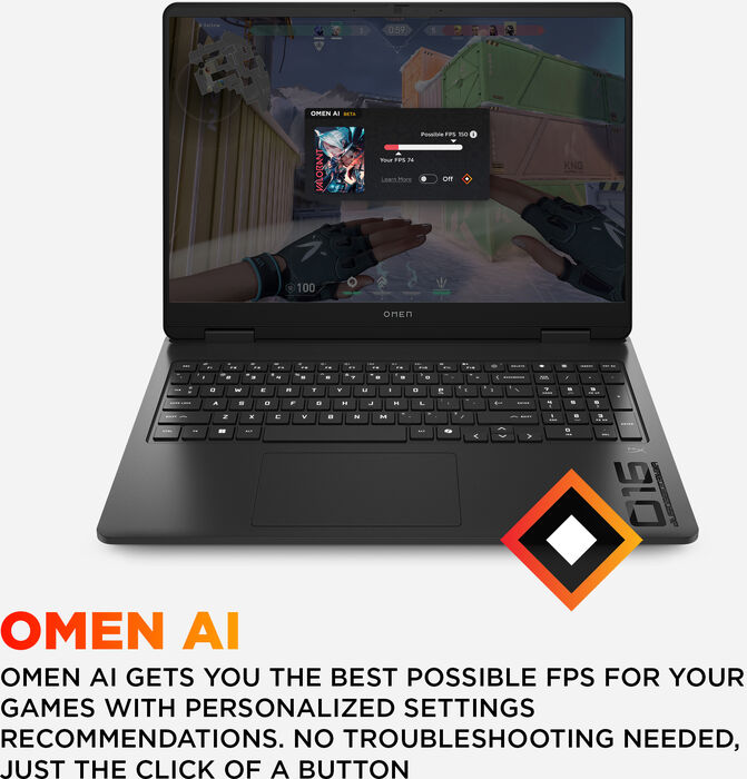 HP Omen 16 R-AI7/16/512/5070/144Hz 16" leikjafartölva
