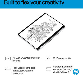 HP OmniBook X Flip 16 U7/16/1TB 16" fartölva