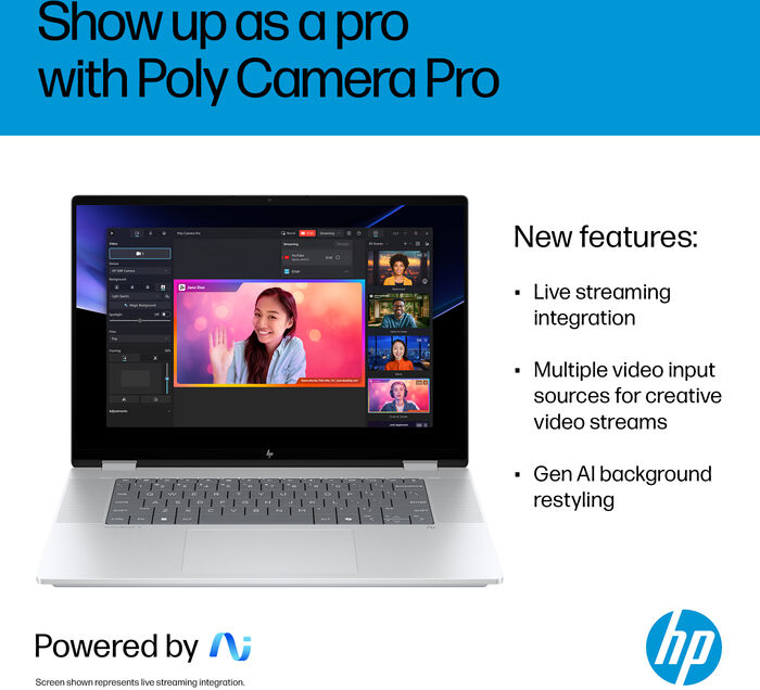 HP OmniBook X Flip 16 U7/16/1TB 16" fartölva