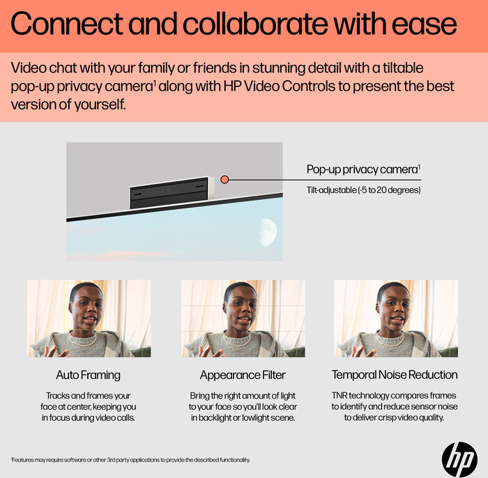 HP All-in-one R5/8/512GB 24" skjátölva