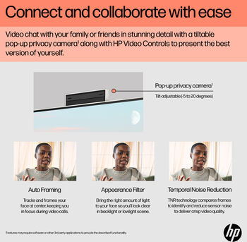 HP All-in-one R5/8/512GB 24" skjátölva