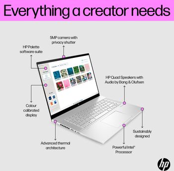 HP Envy i7/32/2TB/4060/120Hz 16" fartölva 