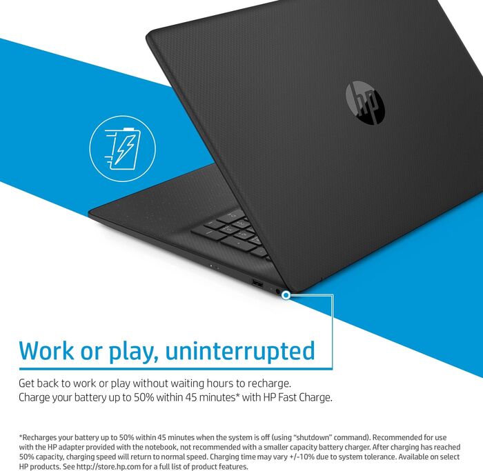 HP Laptop R5/8/512 17,3" fartölva