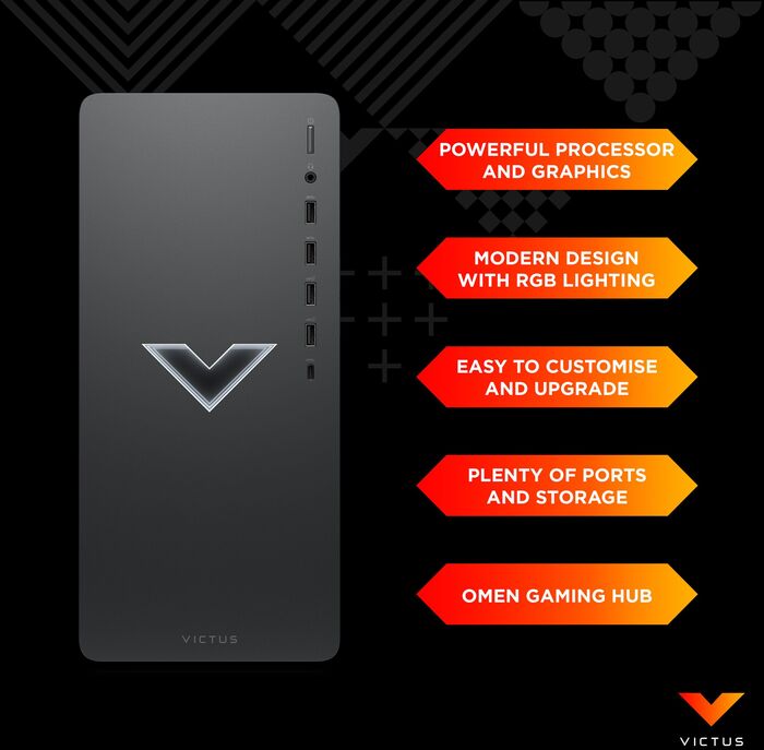 HP Victus 15L i5/8/512/3060 leikjaturn