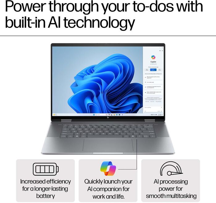 HP Envy X360 R5/16/512 16" fartölva