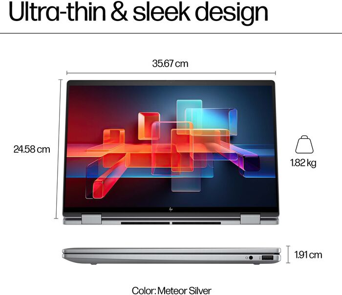 HP Envy X360 R5/16/512 16" fartölva