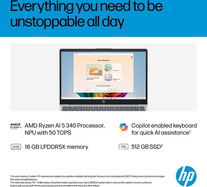 HP OmniBook 3 AI5/16/512 GB 14" fartölva