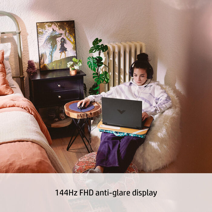 HP Victus 15 R5/8/512GB/5050/144Hz 15,6" fartölva