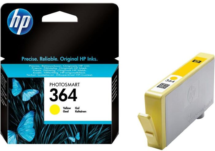 HP 364 Blekhylki - Gult