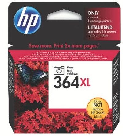 HP 364XL Blekhylki - Svart