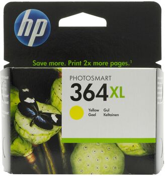 HP 364XL Blekhylki - Gult