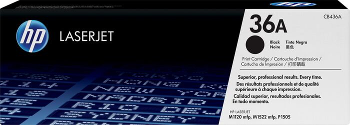 HP 36A dufthylki - Svart