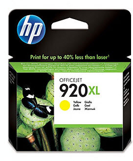 HP 920XL Blekhylki - Gult