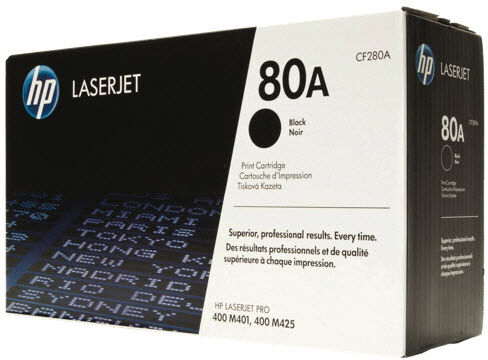 HP Toner 80A - Svartur