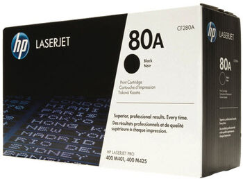 HP Toner 80A - Svartur