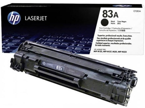 HP LaserJet 83A dufthylki - Svart