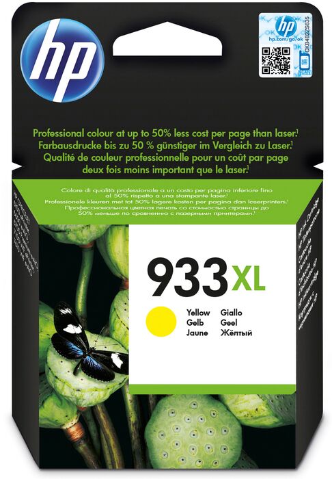 HP 933XL blekhylki - Gult