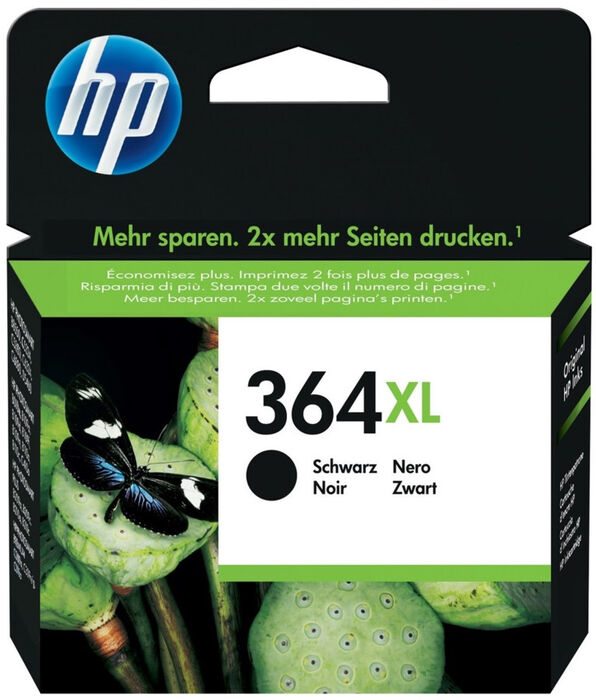 HP 364XL blekhylki - Svart