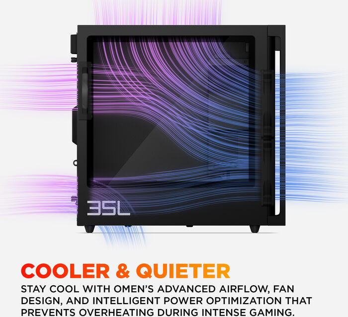 HP Omen 35L R7/16/1TB/5060Ti leikjaturn