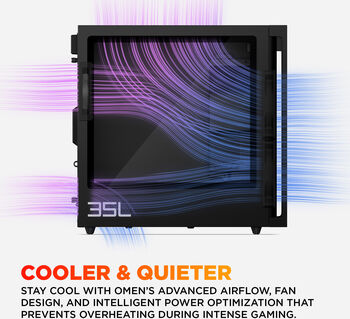 HP Omen 35L R7/16/1TB/5060Ti leikjaturn