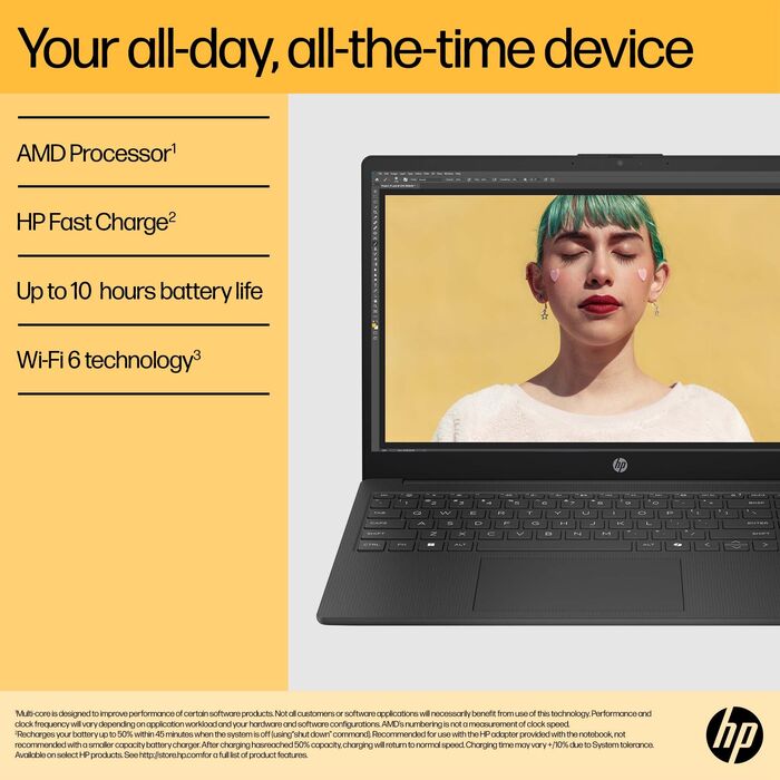 HP R5/8/512GB 15,6" fartölva