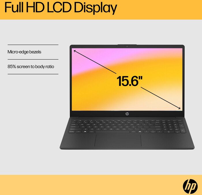 HP R5/8/512GB 15,6" fartölva