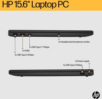 HP R5/8/512GB 15,6" fartölva