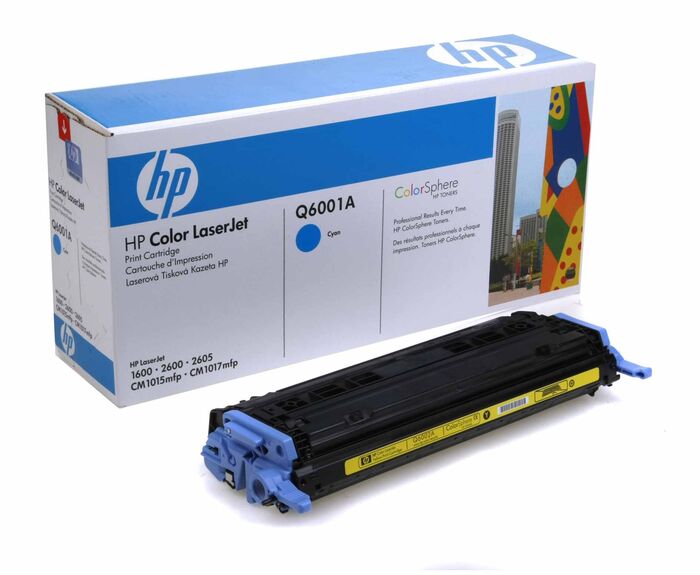 HP 124A dufthylki - Blátt