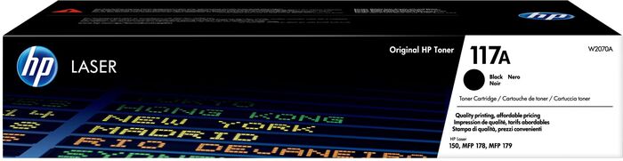 HP 117A Laser duftylki - Svart