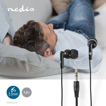 Nedis HPWD1000BK heyrnartól - Svört