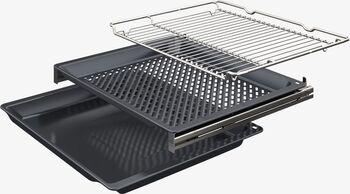 Bosch veggofn HRG4720B3 - Svartur