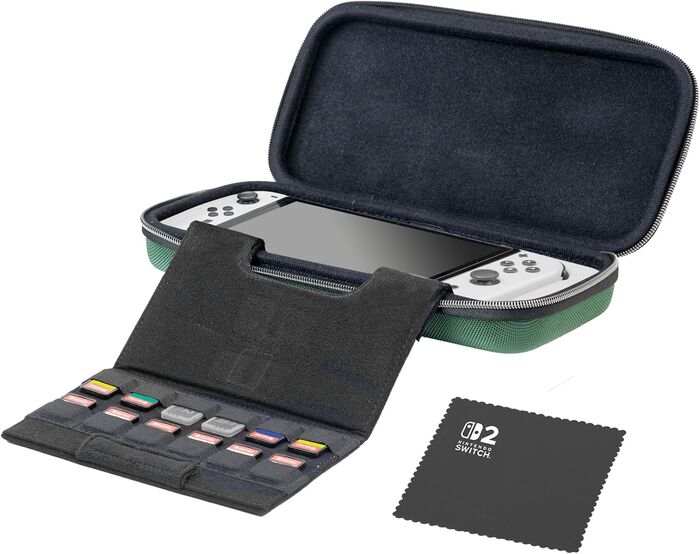 Nintendo Switch 2 Zelda taska - Græn