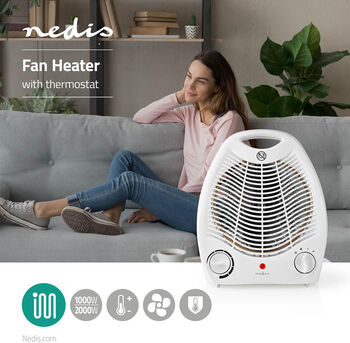 Nedis hitablásari 2000 W - Hvítur