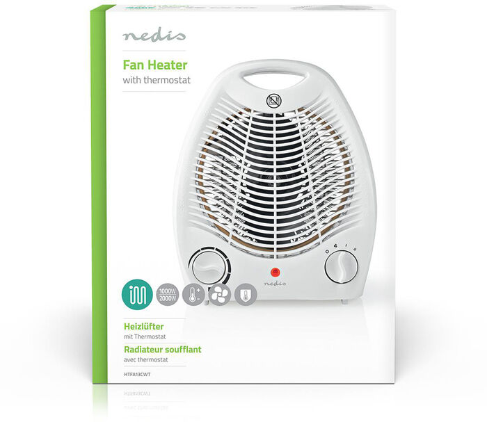Nedis hitablásari 2000 W - Hvítur
