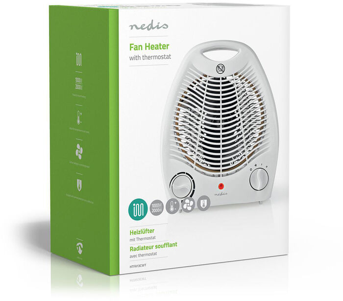Nedis hitablásari 2000 W - Hvítur