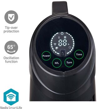 Nedis SmartLife frístandandi svalahitari