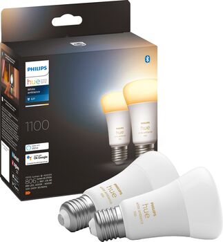 Philips Hue 8A A60 E27 White Ambiance 2 snjallperur 