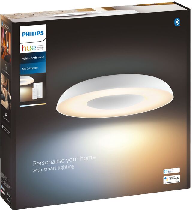 Philips Hue Still White Ambiance loftljós - Hvítt