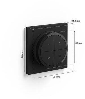 Philips Hue Tap snjallrofi - Svartur 
