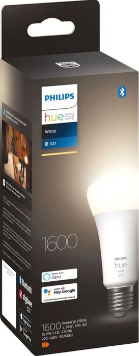 Philips Hue E27 hvít snjallpera